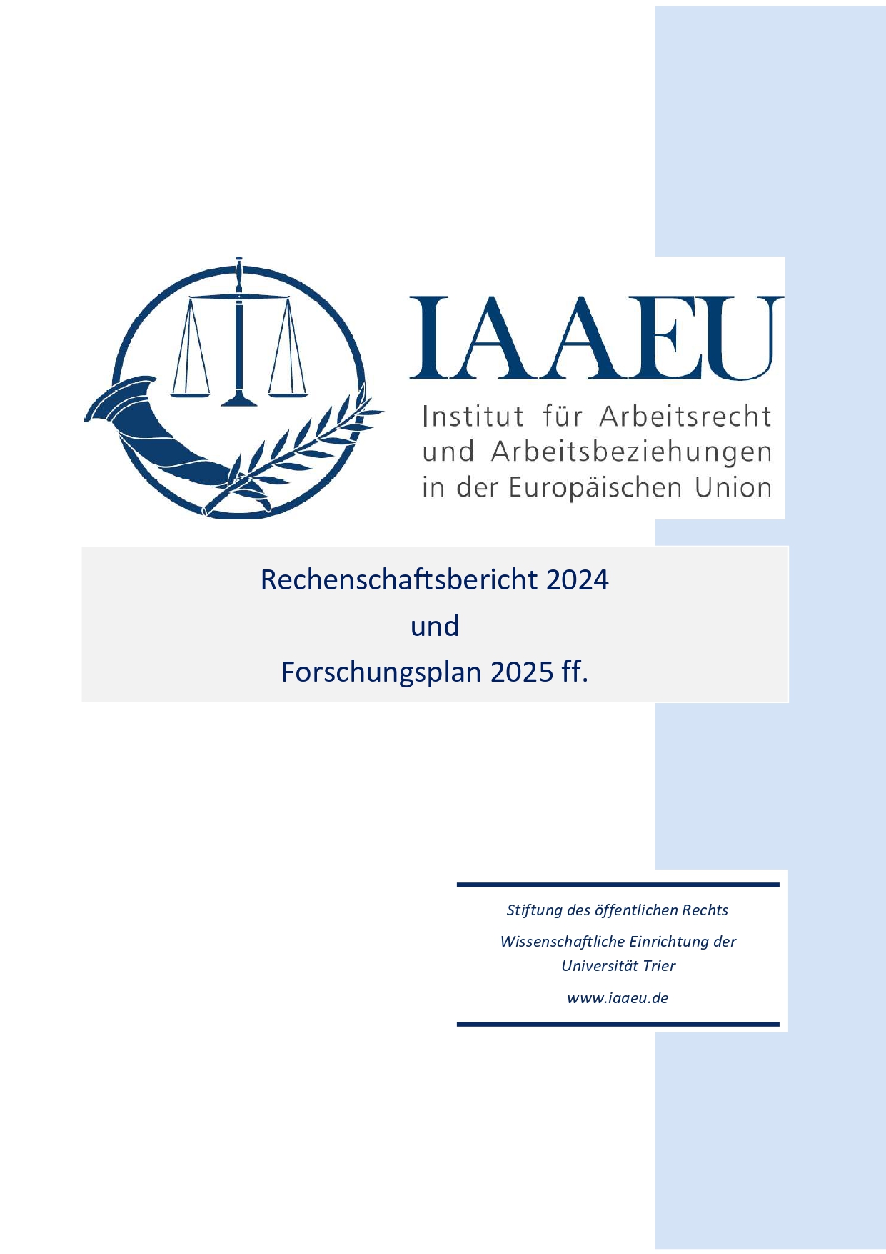 Jahresbericht 2024